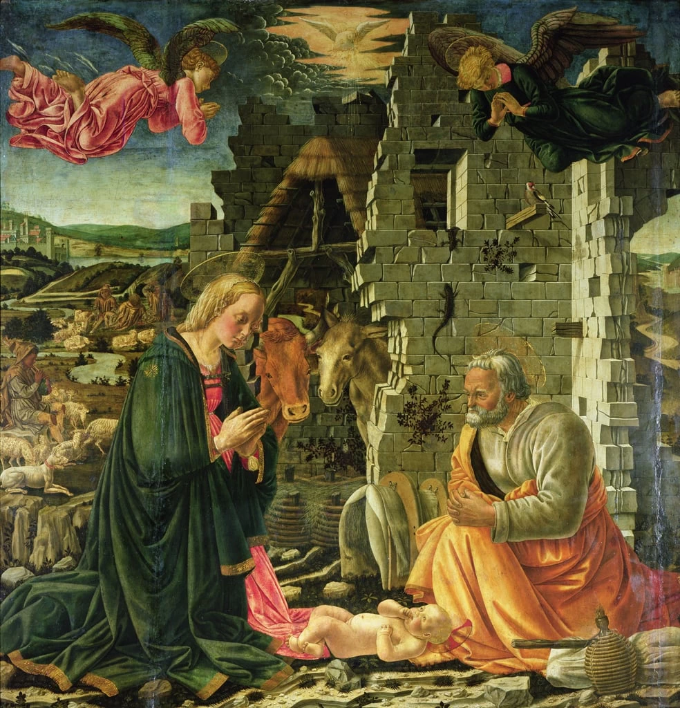 Filippo Lippi - La Natività, Louvre, Parigi